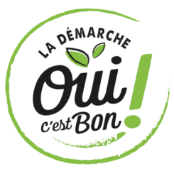 Logo Le Gaulois "Oui c’est bon", démarche respectant un cahier des charges d’élevage spécifique qui vise à améliorer le bien-être animal, à préserver la santé des volailles et l’environnement