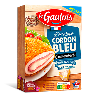 Le Gaulois - Escalope Cordon Bleu Camembert