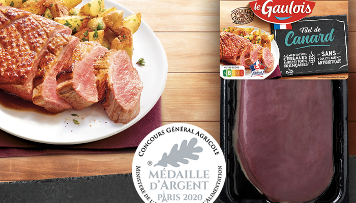 Le filet de canard médaillé d'argent au Concours Général Agricole pour défendre le goût et la qualité du terroir français