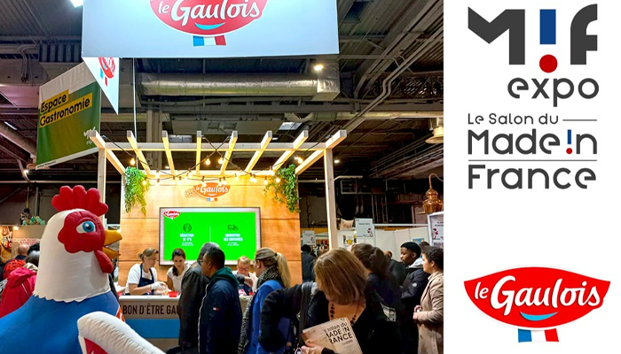 Participation de Le Gaulois au Salon du Made In France à Paris qui rassemble des marques alimentaires et textiles 100% françaises