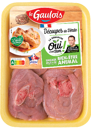 Visuel pack de l'osso bucco de dinde Oui c'est Bon Le Gaulois