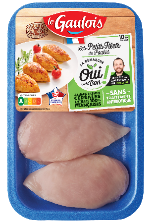 Visuel pack des petits filets de poulet Oui c'est Bon Le Gaulois