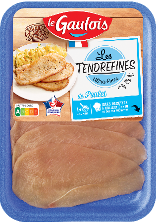 Visuel pack des tendrefines de poulet Le Gaulois