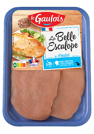 Visuel pack de la belle escalope de poulet Le Gaulois