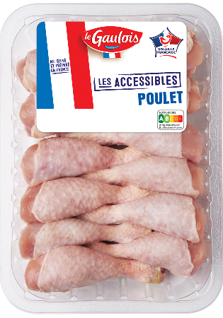 Visuel pack des pilons de poulet Les Accessibles Le Gaulois