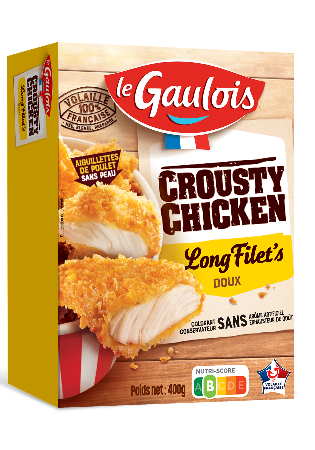 Visuel pack du crousty chicken long filet's Le Gaulois