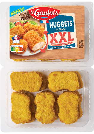 Visuel pack des nuggets de poulet XXL Le Gaulois