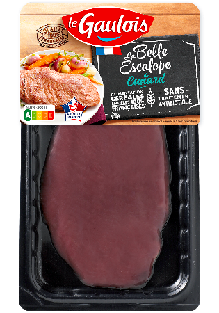 Visuel pack de la belle escalope de canard Le Gaulois