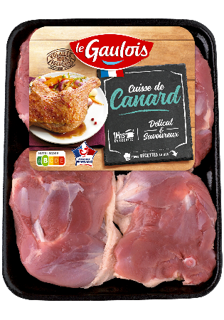 Visuel pack des cuisses de canard Le Gaulois