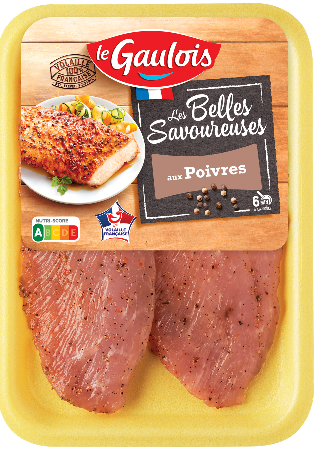 Visuel pack des belles savoureuses aux poivres Le Gaulois