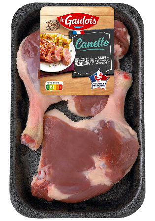 Visuel pack des cuisses de canette Le Gaulois