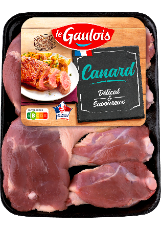 Visuel pack de cuisses et manchons de canard Le Gaulois