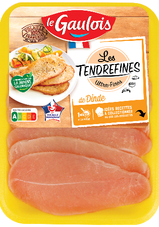 Visuel pack des tendrefines de dinde Le Gaulois