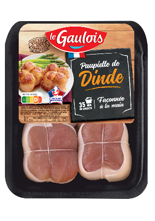 Visuel pack de la paupiette de dinde Le Gaulois