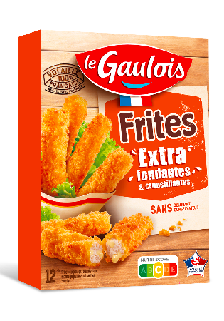 Visuel pack des frites extra fondantes et croustillantes Le Gaulois