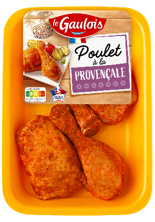 Visuel pack des cuisses de poulet à la provençale Le Gaulois