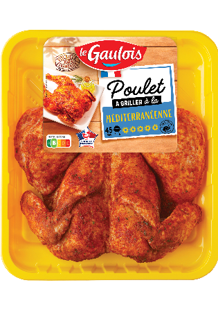 Visuel pack du poulet à griller à la méditerranéenne Le Gaulois