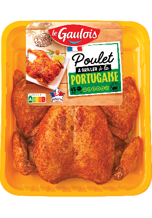 Visuel pack du poulet à griller à la portugaise Le Gaulois