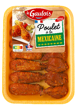 Visuel pack des ailes de poulet à la mexicaine Le Gaulois