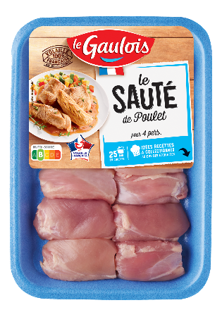 Visuel pack du sauté de poulet Le Gaulois