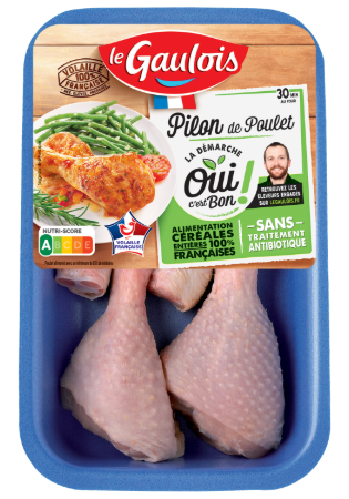 Visuel pack des pilons de poulet Oui c'est Bon Le Gaulois